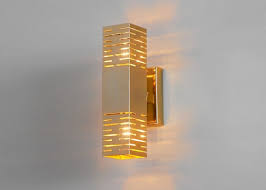 Lighting Wall Sconce Gold Lamp Brass
