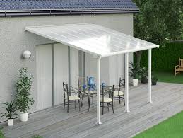 Olympia White Patio Canopy 3 4 Mtr With