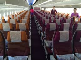 thai airways 787 dreamliner economy