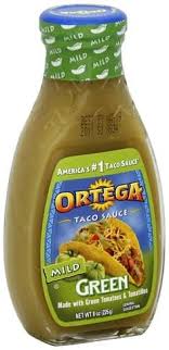 ortega green mild taco sauce 8 oz