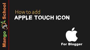 how to fix no apple touch icon is