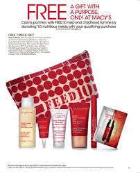 purchase with a cause from clarins