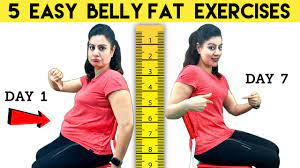 5 belly fat exercises for beginners