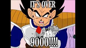 I formally apologize for putting a scouter on dragon ball super vegeta. It S Over 9000 Know Your Meme