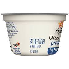 greek 100 strawberry flavor yogurt