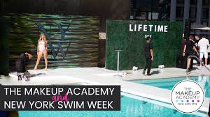 the makeup academy x new york swim week