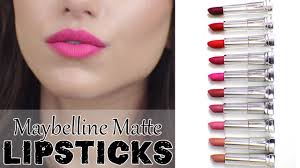 new maybelline creamy matte lipsticks