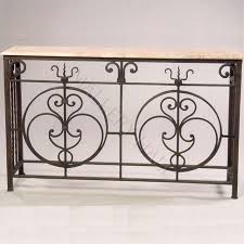 Winsor Iron Hand Forged Iron Console Table