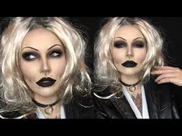 bride of chucky halloween makeup