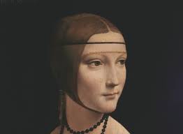 Léonard de Vinci. La dame à l'hermine (1488-90)
