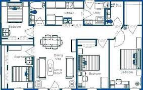 House Plans 12x15m With 4 Bedrooms