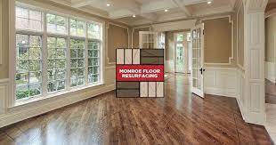 monroe floor resurfacing hardwood