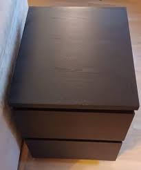Ikea Malm Two Drawer Chest Nightstand