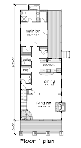 house plan 76605 narrow lot style