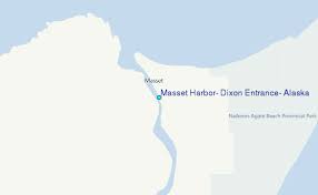 Masset Harbor Dixon Entrance Alaska Tide Station Location
