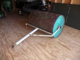 In use, the main roller tank (65 gallons) is filled to provide stability and do some good smoothing of the lawn. Lawn Roller Alternatives Diy Lawn Rollers Other Ways Grass Lawns Care