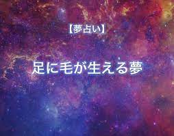 足に毛が生える夢」の意味【夢占い】超細かい夢分析辞典 | こまゆめ！超細かい夢占いサイト！こまゆめの部屋