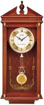 Seiko Regal Oak Wall Clock With