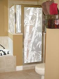 Big Bamboo Etched Glass Privacy