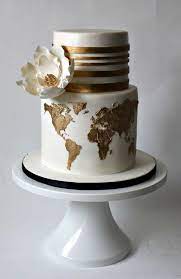 20 travel themed wedding cakes