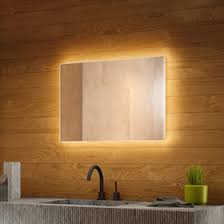 bathroom mirrors with lights led lit
