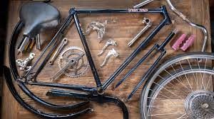 rusted 1970 s vine bike restoration