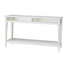 Liatorp Sofa Table White Glass Ikea