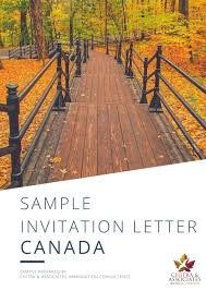 The sample invitation letter is written by a son who works in canada. Canadian Invitation Letter Complete Guide With Sample