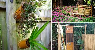 Did you know that bamboo is technically a grass? 24 Spectacular Diy Bamboo Projects Uses In Garden Balcony Garden Web