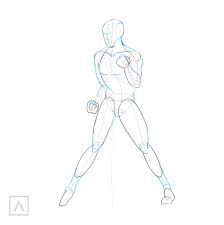 Next, we create a neck in the form of a cylinder and a torso, which should taper in this instruction, the team of drawingforall.net showed you how to draw an anime body. Step By Step Body Drawing Arteza