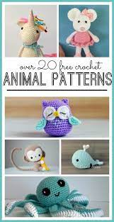 20 stuffed crochet ideas free