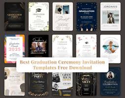 20 best graduation ceremony invitation