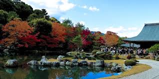 Hojo Garden Arashiyama Kyoto Japan