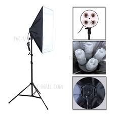 Softbox Lighting Kit Photography Continuous Photo Studio Light System For Youtube Video Shooting Soft Box Size 20 X 27 5 Us Plug