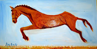 My Favorite Horse Oil On Canvas
