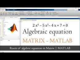 Solve Quadratic Equation In Matlab