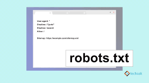 robots txt file what is it how to use