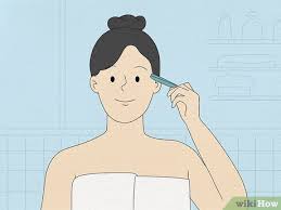 middle without makeup wikihow