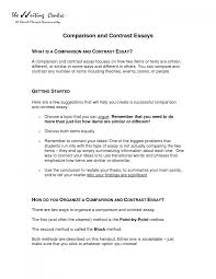 comparison contrast essay outline how to write comparison cover letter cover letter comparison contrast essay outline how to write comparisonoutline for compare contrast essay