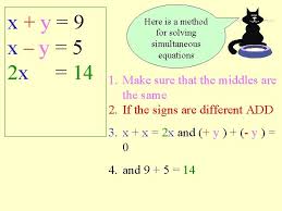 simultaneous equations 322021