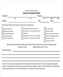 Sample Incident Report Form   Template Examples DIFFERENT TYPES OF REPORTSSociety School ReportReport to the  PrincipalPolice ReportNews ReportBook Report    