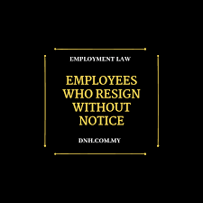 Resign letter will tell you why they are the obvious choice for your advertising. Employees Who Resign Without Notice Donovan Ho