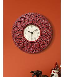 Buy Handmade Lippan Art Wall Clock