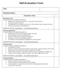 Employee Review Forms Performance Examples Form Excellent
