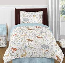 Woodland Toile Twin Bedding Collection
