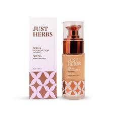 just herbs serum foundation for face