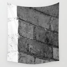 Cream City Brick Wall Tapestry By