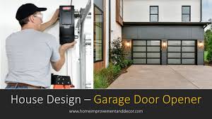 garage door openers types