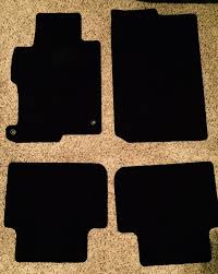 2016 honda accord black floor mats
