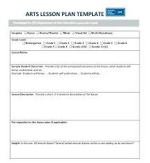 Best Lesson Plan Template Homeish Co